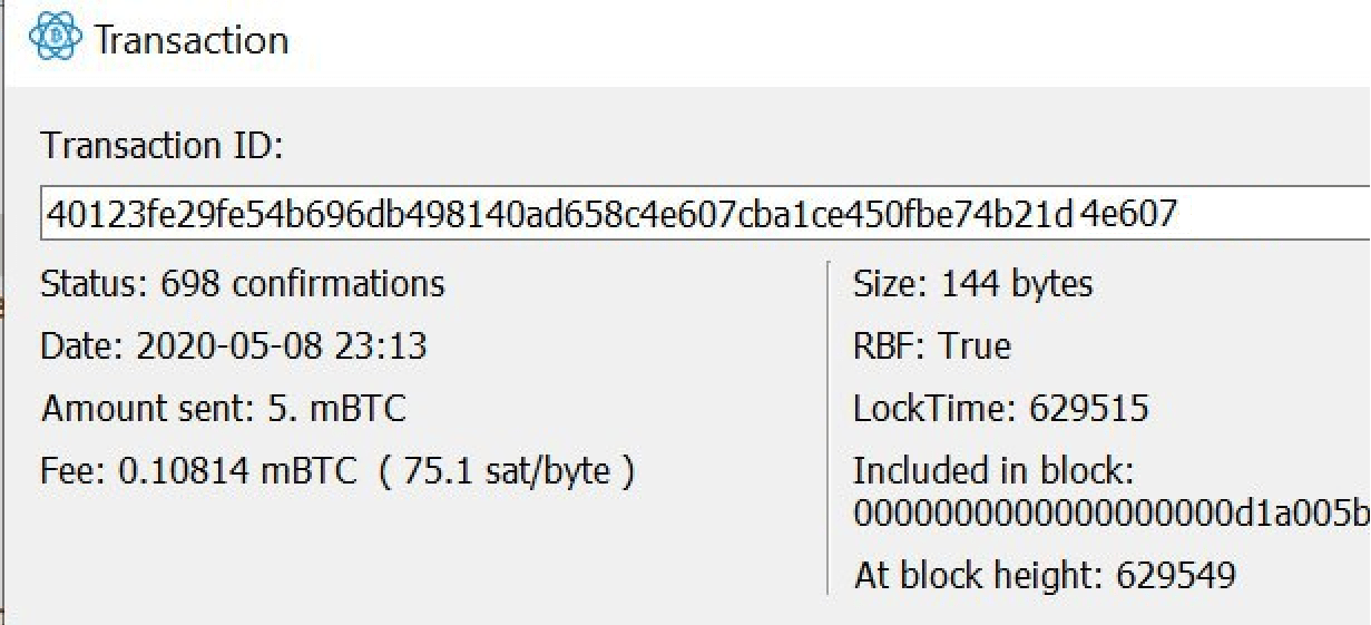 tracking bitcoin transactions