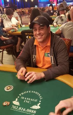 Robbie at WSOP